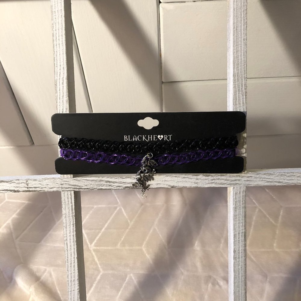 🏄3 for $15🏄 BRAND NEW Dragon Charm Choker Set - Picture 3 of 8